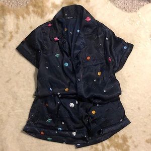 💜💙✨Satin Space Pajamas✨💙💜